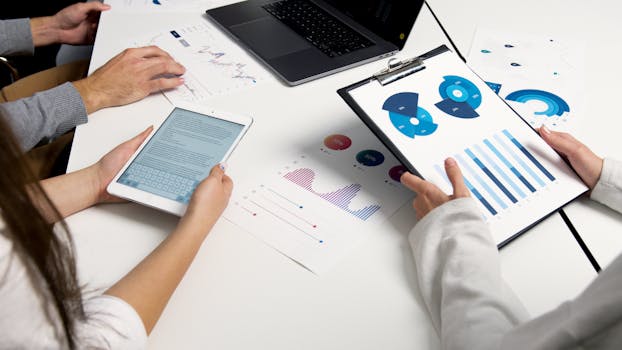 data analysis on a laptop