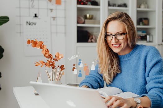 happy professional using deep learning tools