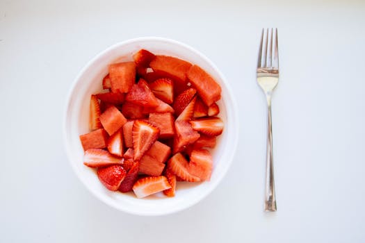 refreshing watermelon slices